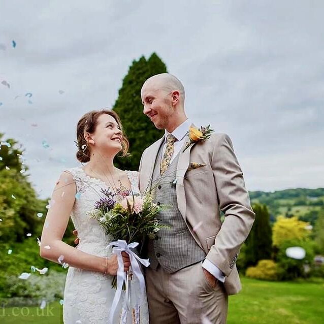 burleigh court intimate wedding stroud