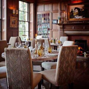 the burleigh restaurant at burleigh court cotswolds