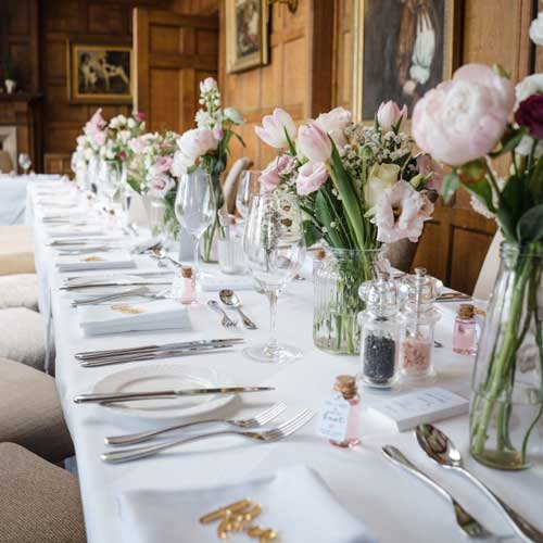 Catering only wedding packages at Burleigh Court