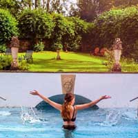 Burleigh Wellness Garden at Burleigh Court Cotswolds