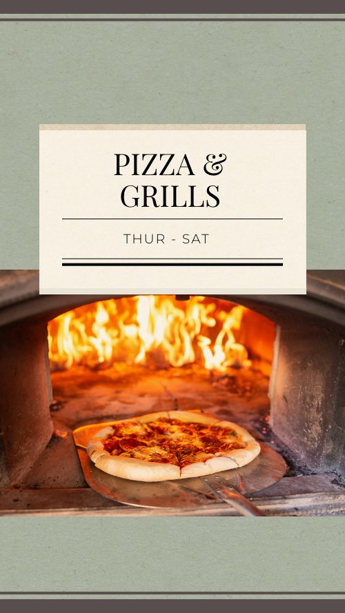 pizza dining burleigh court cotswolds