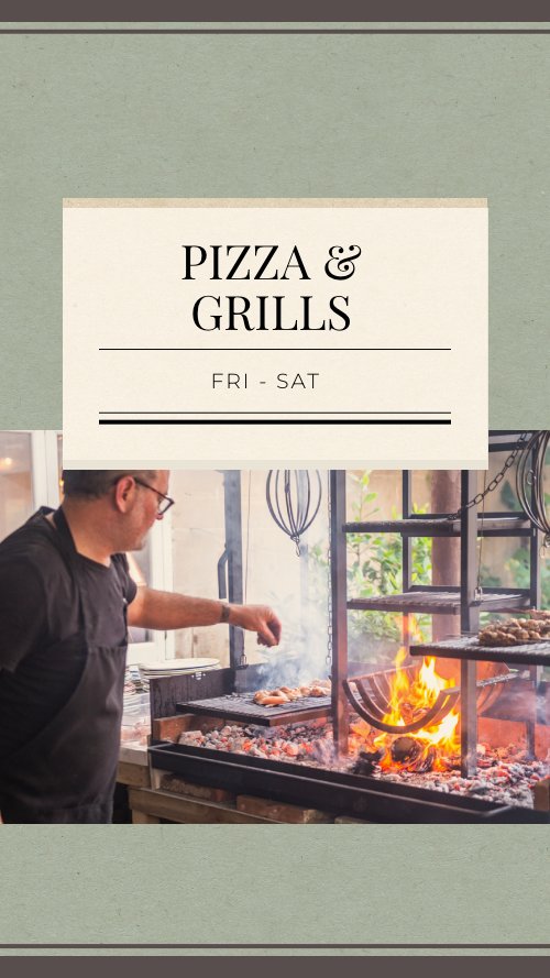 MENUS1 BURLEIGH COURT COTSWOLDS
