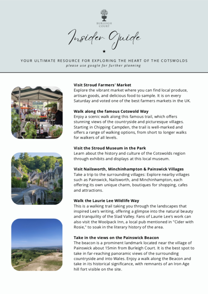 insider guide to the heart of the cotswolds