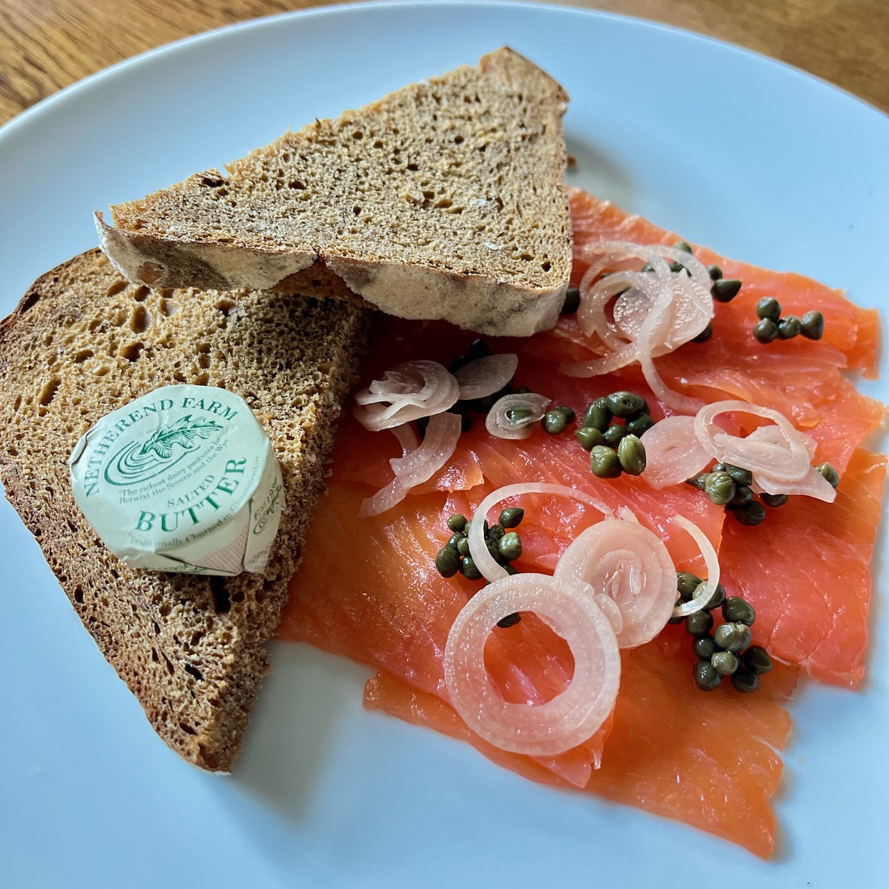 lunch at burleigh court cotswolds3