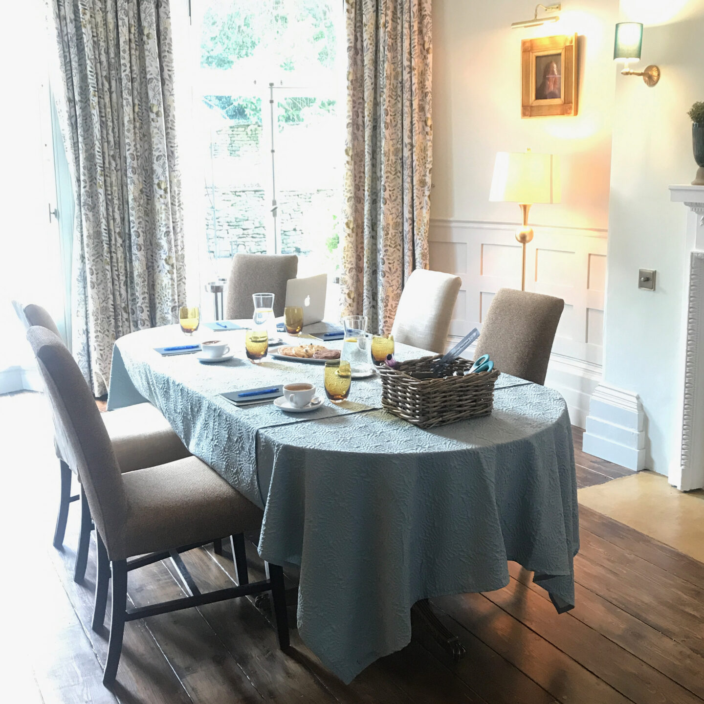 Business 5 delegates Burleigh Court Hotel