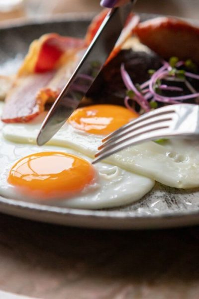 Full English & Continental breakfast served at Burleigh Court Hotel